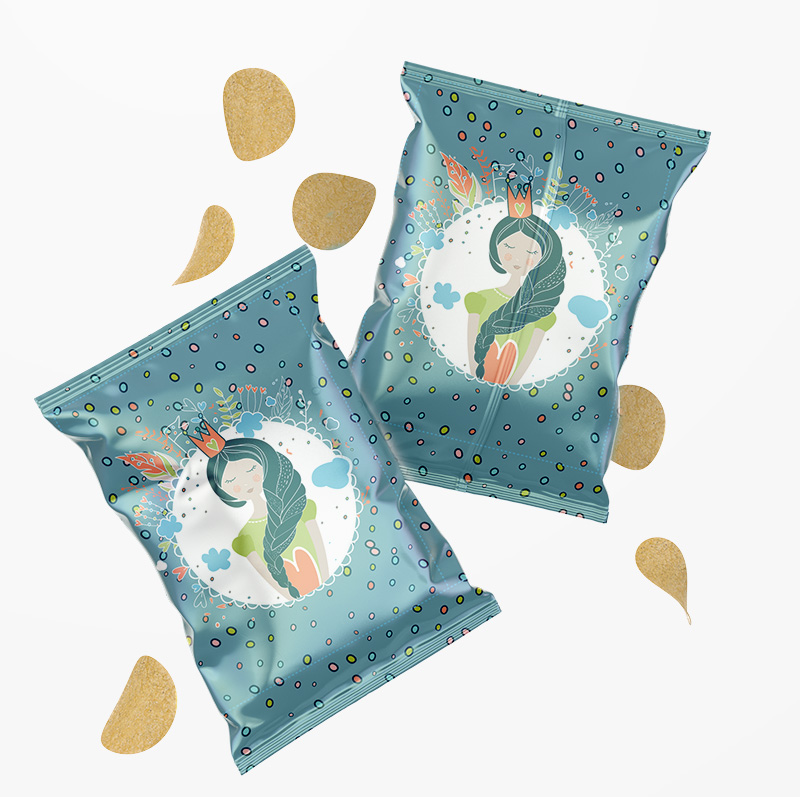 Chips packet